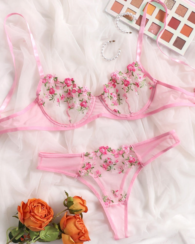 Ensemble Sexy floral