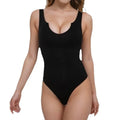 Gaine Sculptante Femme Corset Sexy Amincissant Taille Haute avec Soutien Buste et String Body